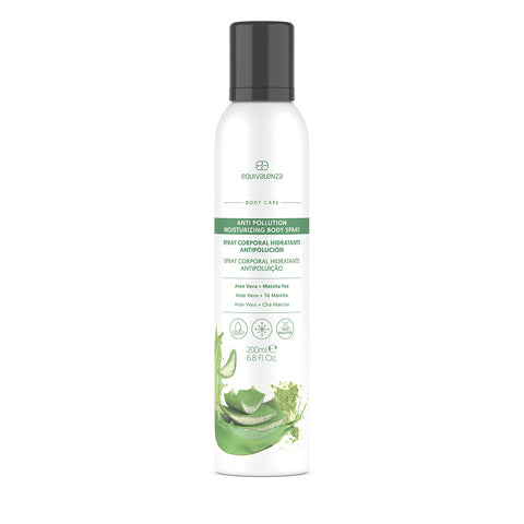 Spray pour le corps hydratant antipollution