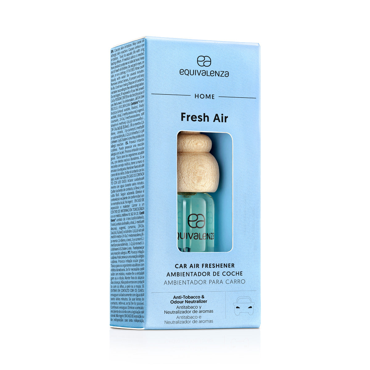 Lot De 4 Désodorisants Voiture Motif Belgique - Parfum Lavande - À Suspendre