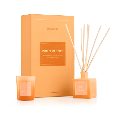 Set Mikado + Bougie Pumpkin Spice