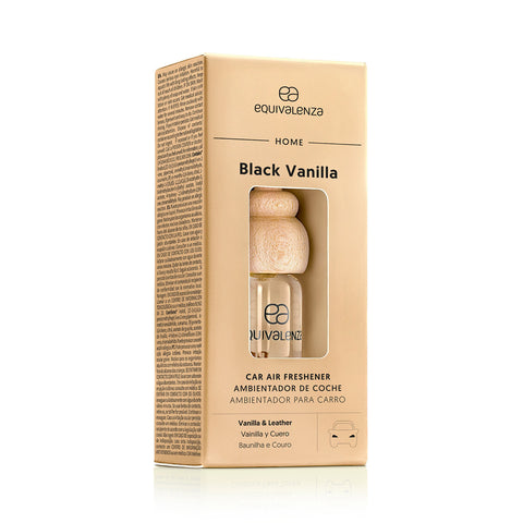 Désodorisant voiture Black Vanilla (vanille et cuir)