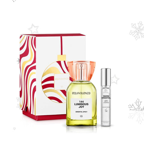 COFFRET SECRET SANTA: Parfum 144 Luminous Joy & Parfum Warm Oriental - Layering