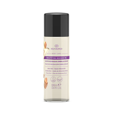 Huile de massage embellissante